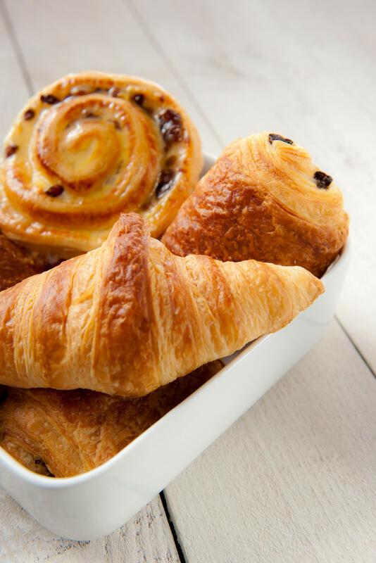 Danish Whirl with sultanas and butter