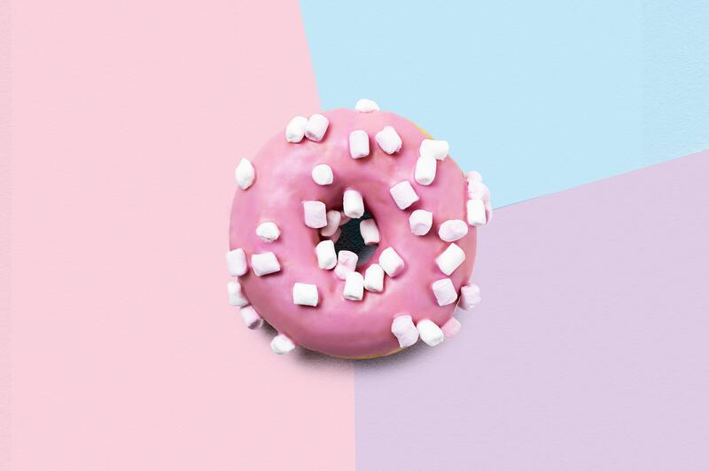 My Original® Doony's - Donut pink marshmallow (6 trays à 6x54 G) D132