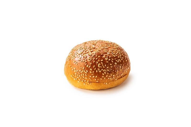 BANQUET D’OR® ROUND SOFT BUN TOPPED WITH SESAME