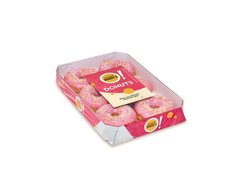My Original® Doony's - Donut rosy iced (6 trays à 6x58 G) D146