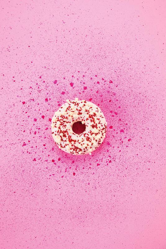 MY PINK-WHITE CHOCO CRAFTIE Donut