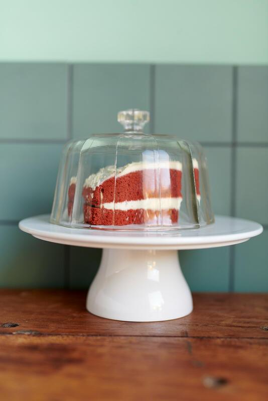 My Original® Cakes - Red velvet dome cake (cake doos 3x1,35 KG) A274C12