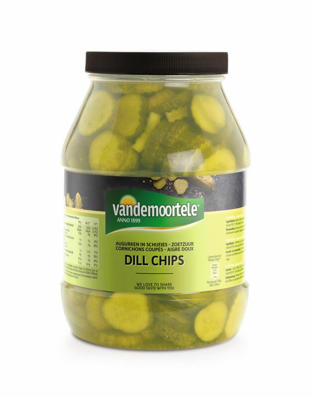 Dill Chips Augurkschijfjes 2,4L