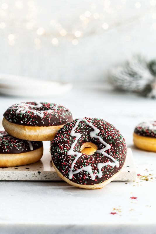 Christmas donut