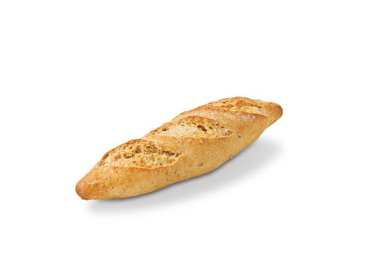 Mini-baguette with seeds