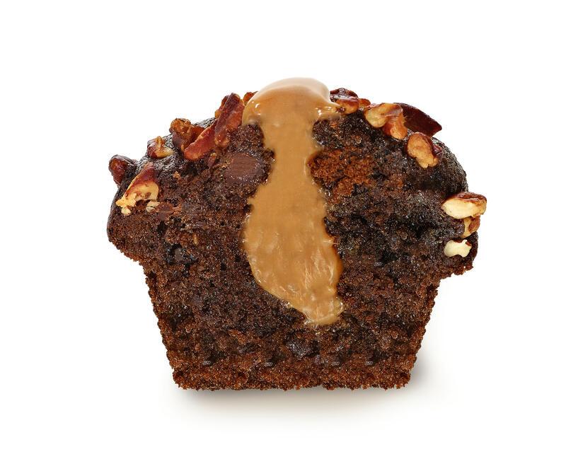 Brownie-Karamell-Muffin