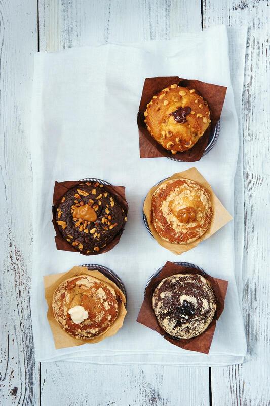 Brownie-Karamell-Muffin