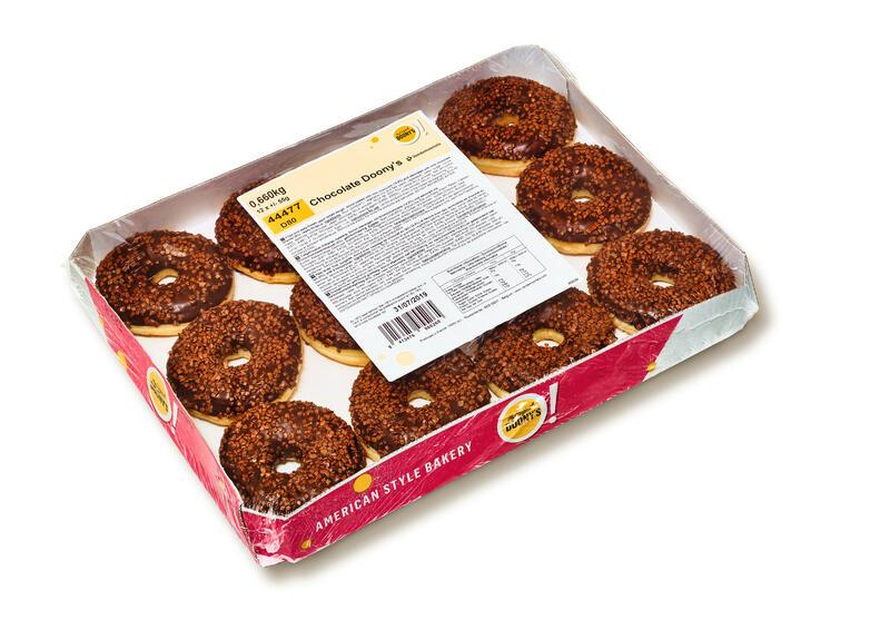 My Original® Doony's - Donut chocolade (6 trays à 6x55 G) D80
