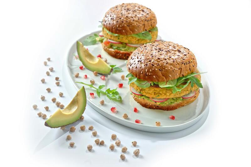 Banquet d'Or® - Vegan soft burger bun met sesam- en lijnzaad 90 gram B959