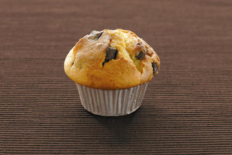 Muffin vanille aux pépites de chocolat