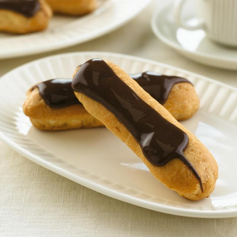 Filled eclair